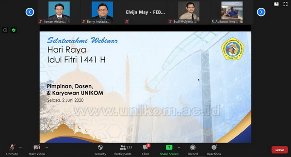 Ceramah halal bihalal 2019